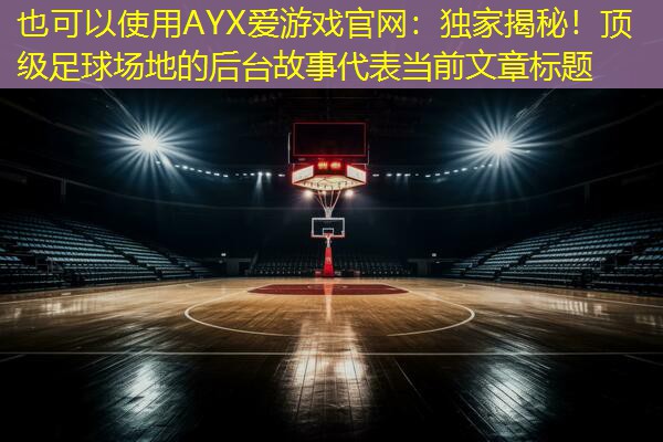 AYX爱游戏官网：独家揭秘！顶级足球场地的后台故事